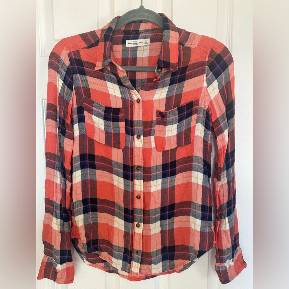 Abercrombie & Fitch Multicolor Plaid Shirt
